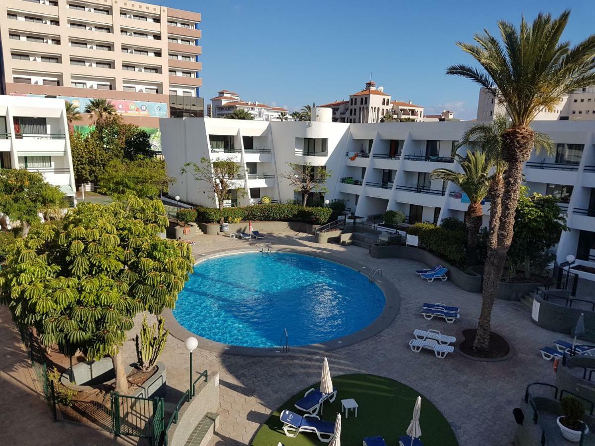 Apartment Casa Palmera Only 150 Meters To The Beach, Heated Pool, Wifi, Sat-Tv, Balcony With Poolview Arona  Luaran gambar