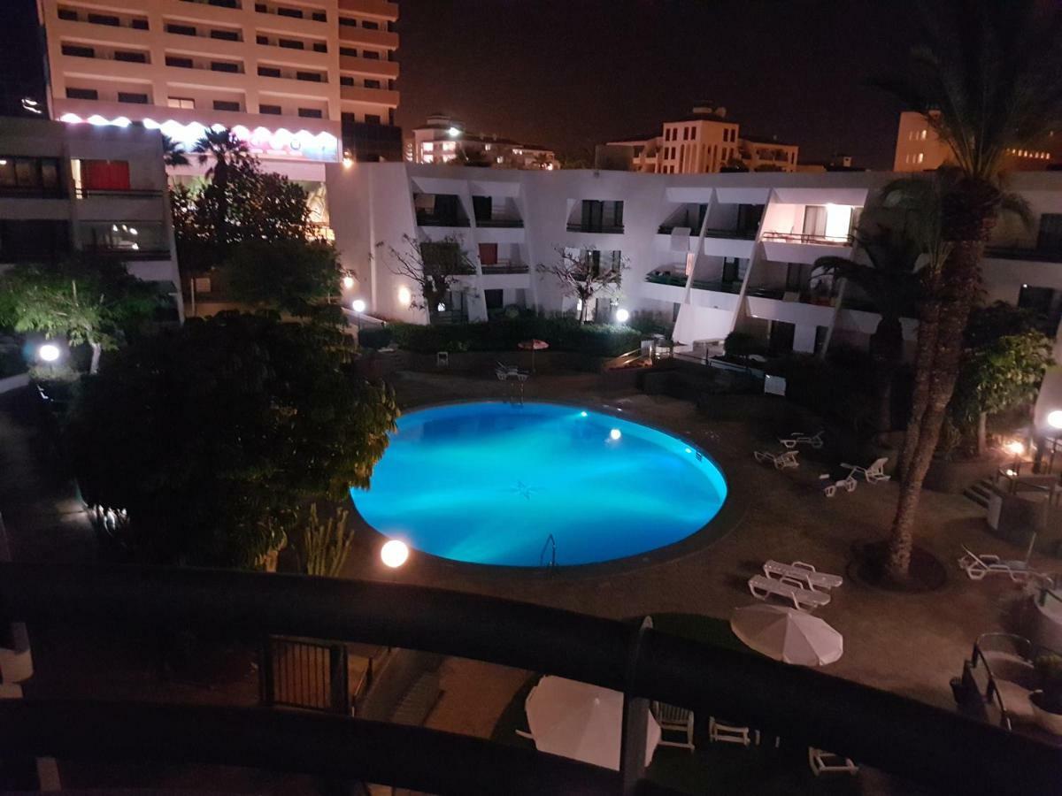 Apartment Casa Palmera Only 150 Meters To The Beach, Heated Pool, Wifi, Sat-Tv, Balcony With Poolview Arona  Luaran gambar
